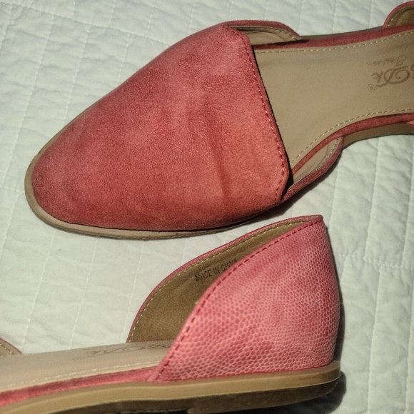 D6DK Fashion Pink Flat Slip Loafer - Picture 4 of 6